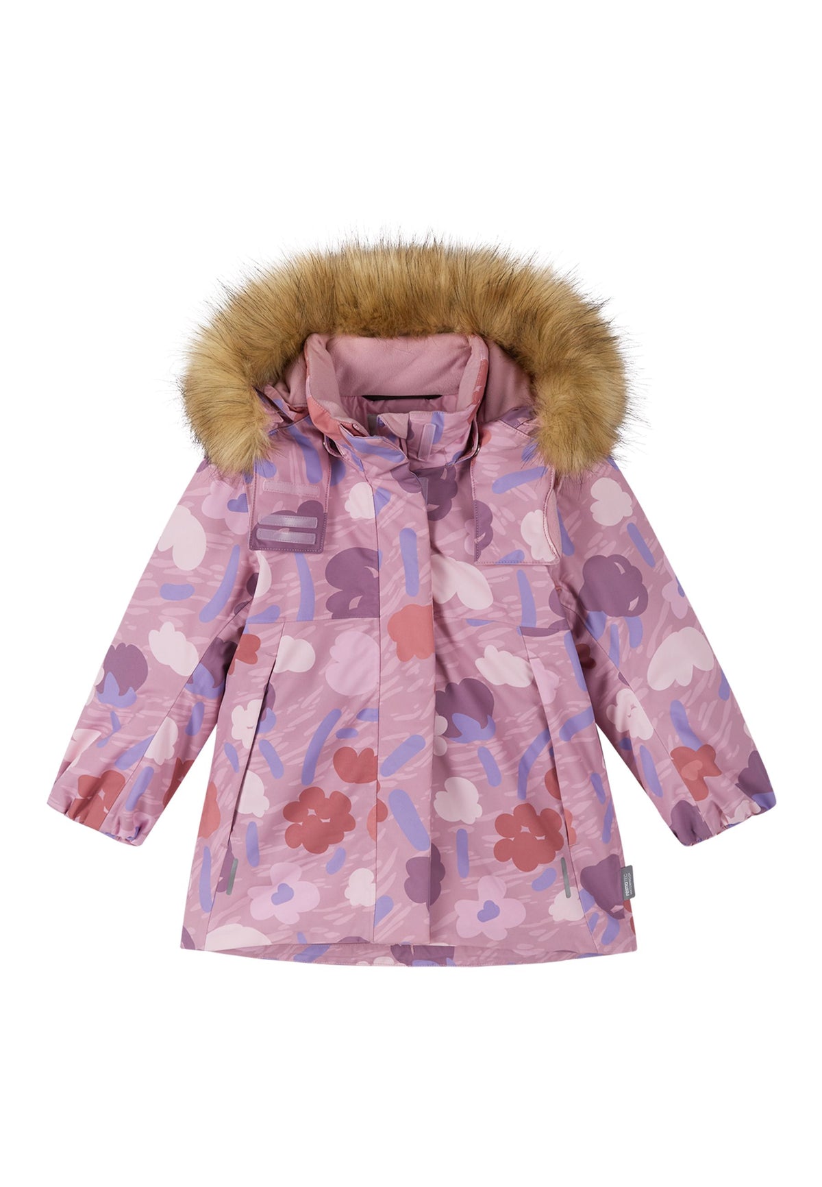 Reima-TEC extra warme Kinder Winterjacke Muurame rosa