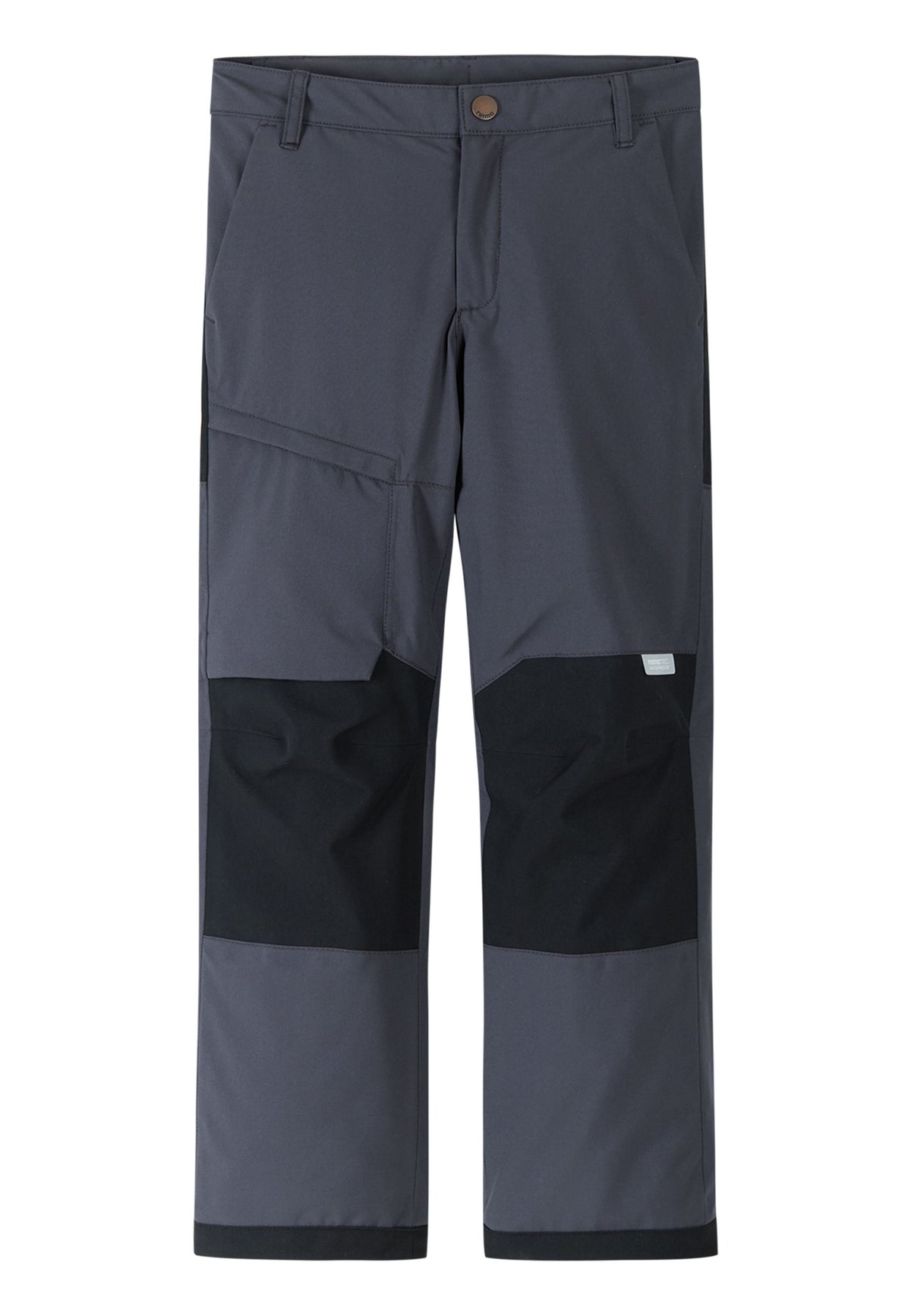 REIMA TEC Kinder Regenhose / Outdoorhose Sampu anthrazit-schwarz