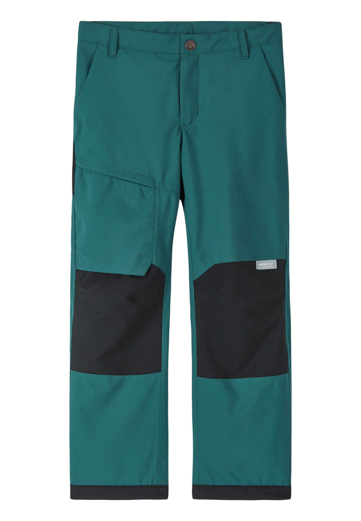 REIMA TEC Kinder Regenhose / Outdoorhose Sampu petrol-grün
