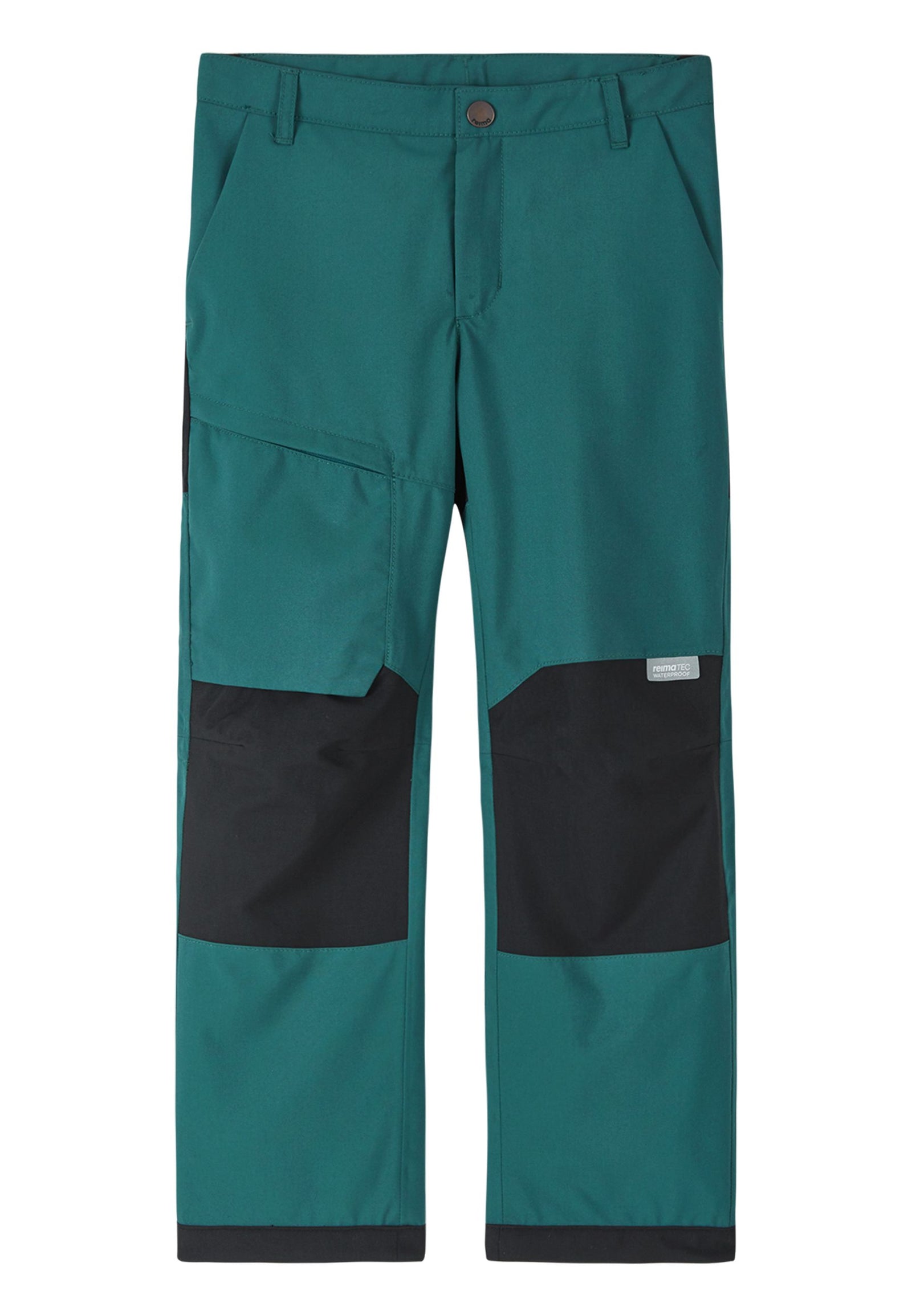 REIMA TEC Kinder Regenhose / Outdoorhose Sampu petrol-grün