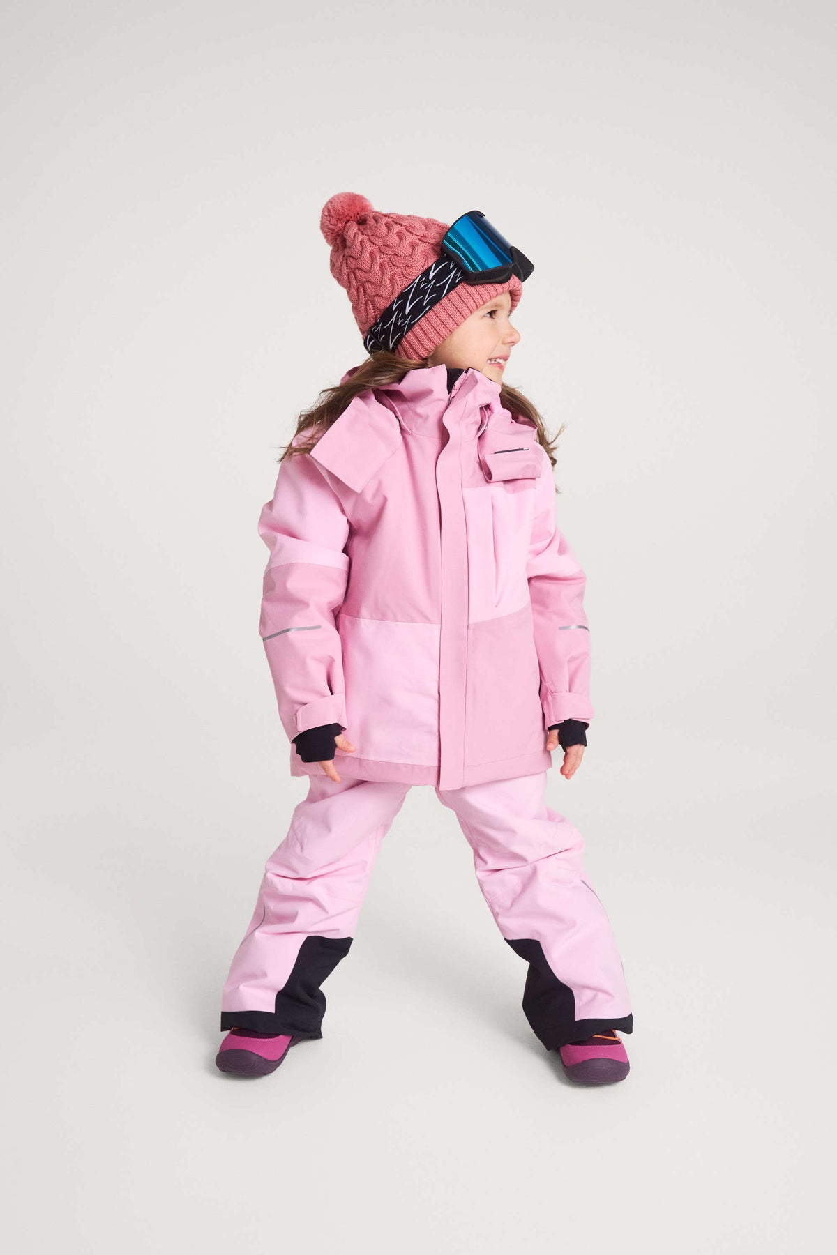 Reima-TEC Kinder Skijacke Rautas rosa