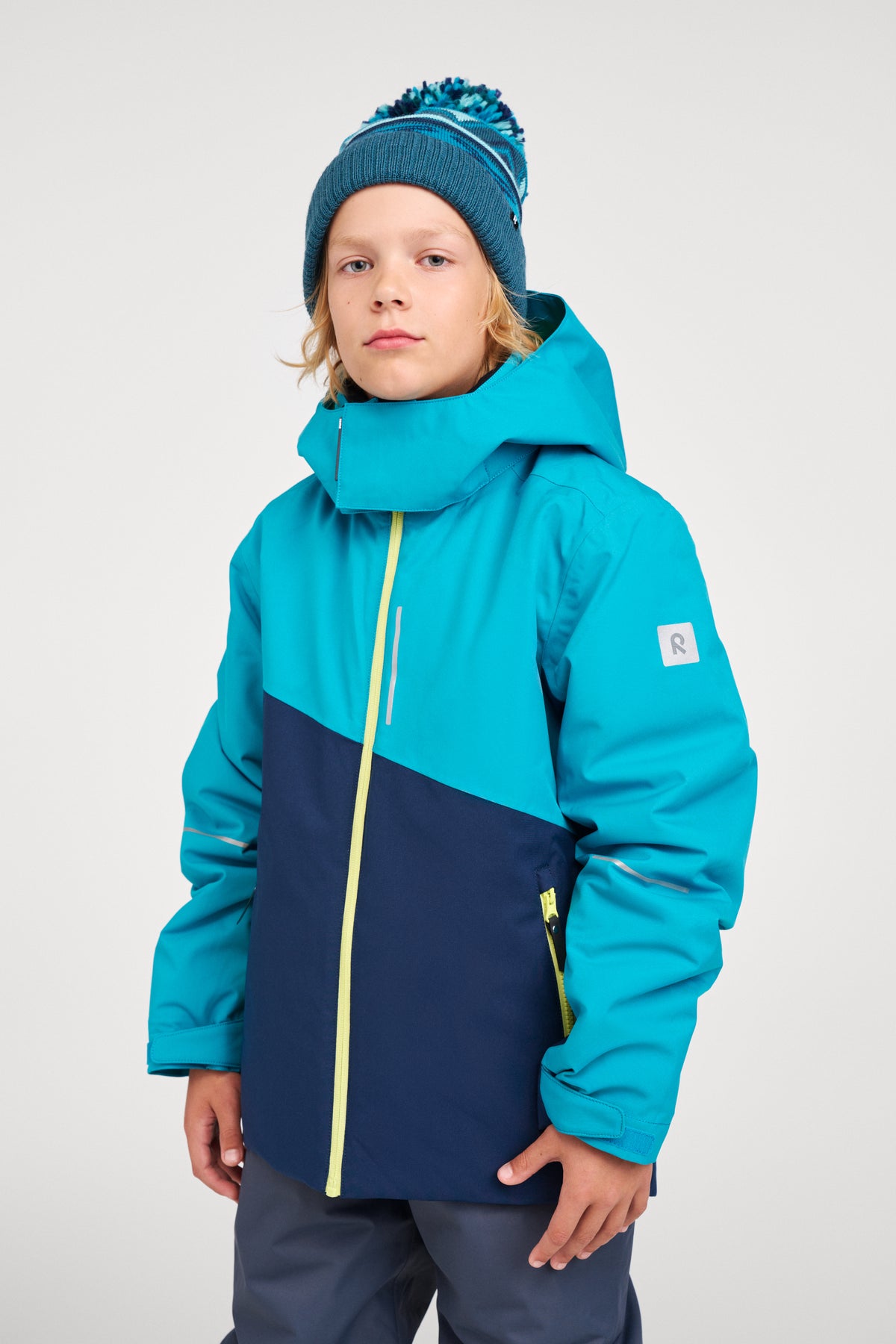 Reima-TEC Kinder Skijacke Kaaranka blau