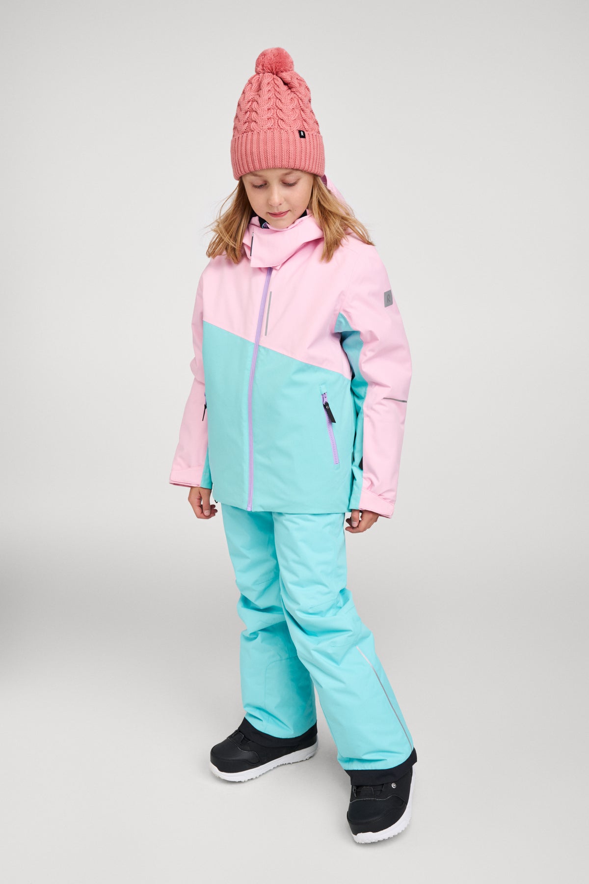 Reima-TEC Kinder Skijacke Kaaranka rosa