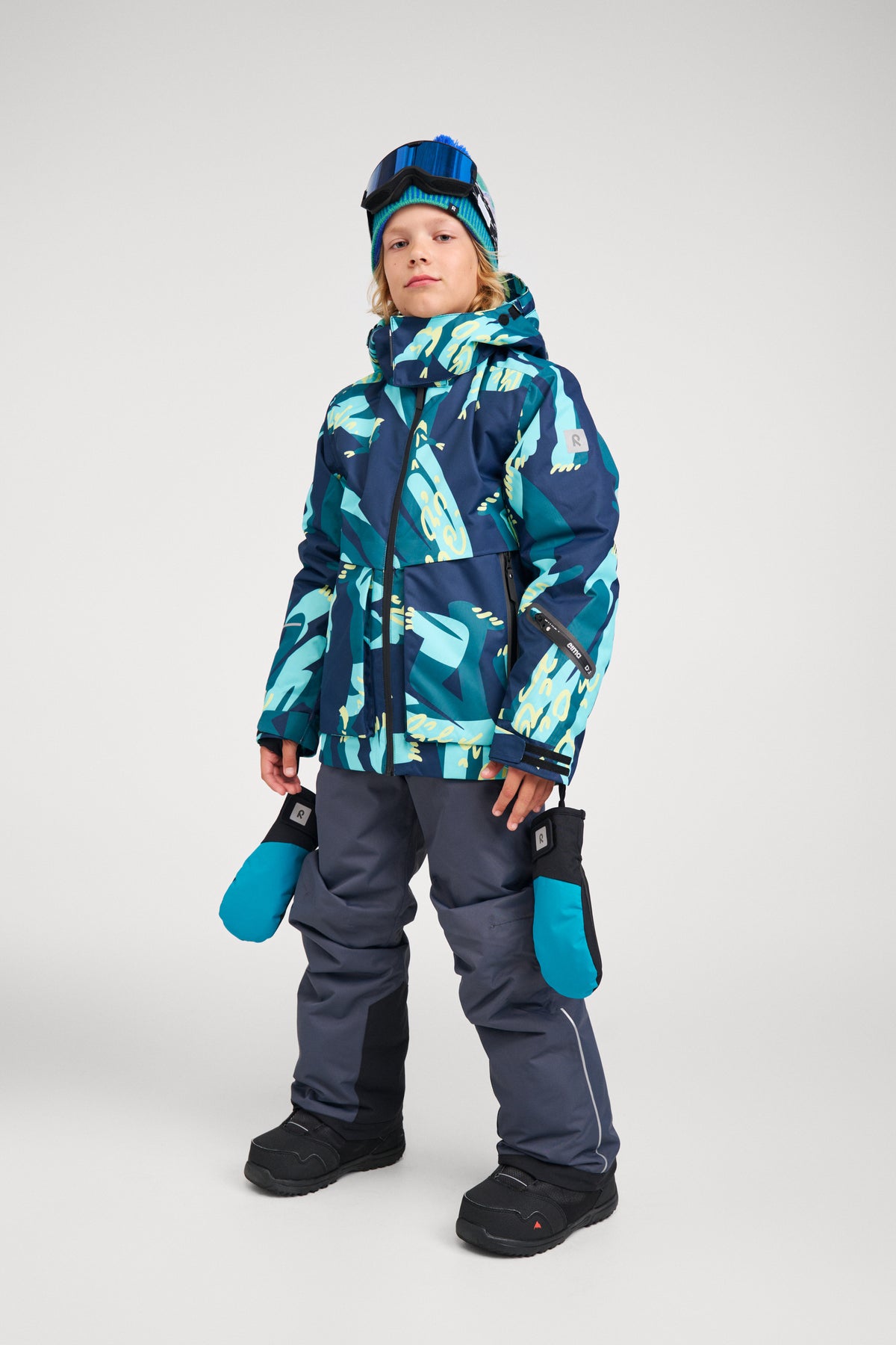 Reima-TEC Kinder Skijacke Tirro blau