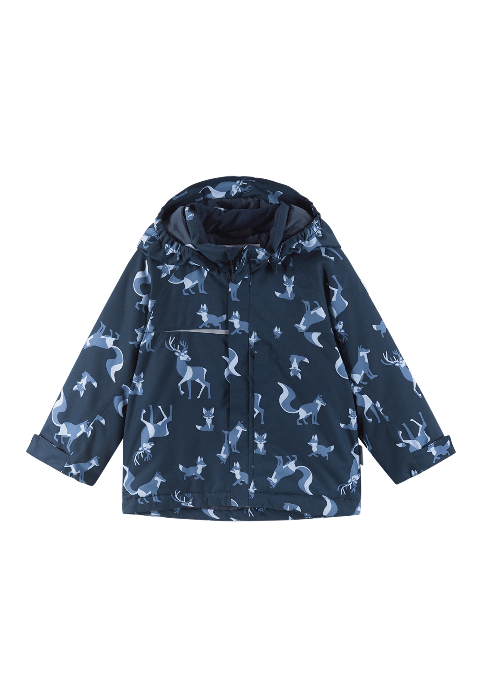 REIMA TEC Kinder Skijacke / Winterjacke Parkkila 5100396B 6988 blau Hirsche