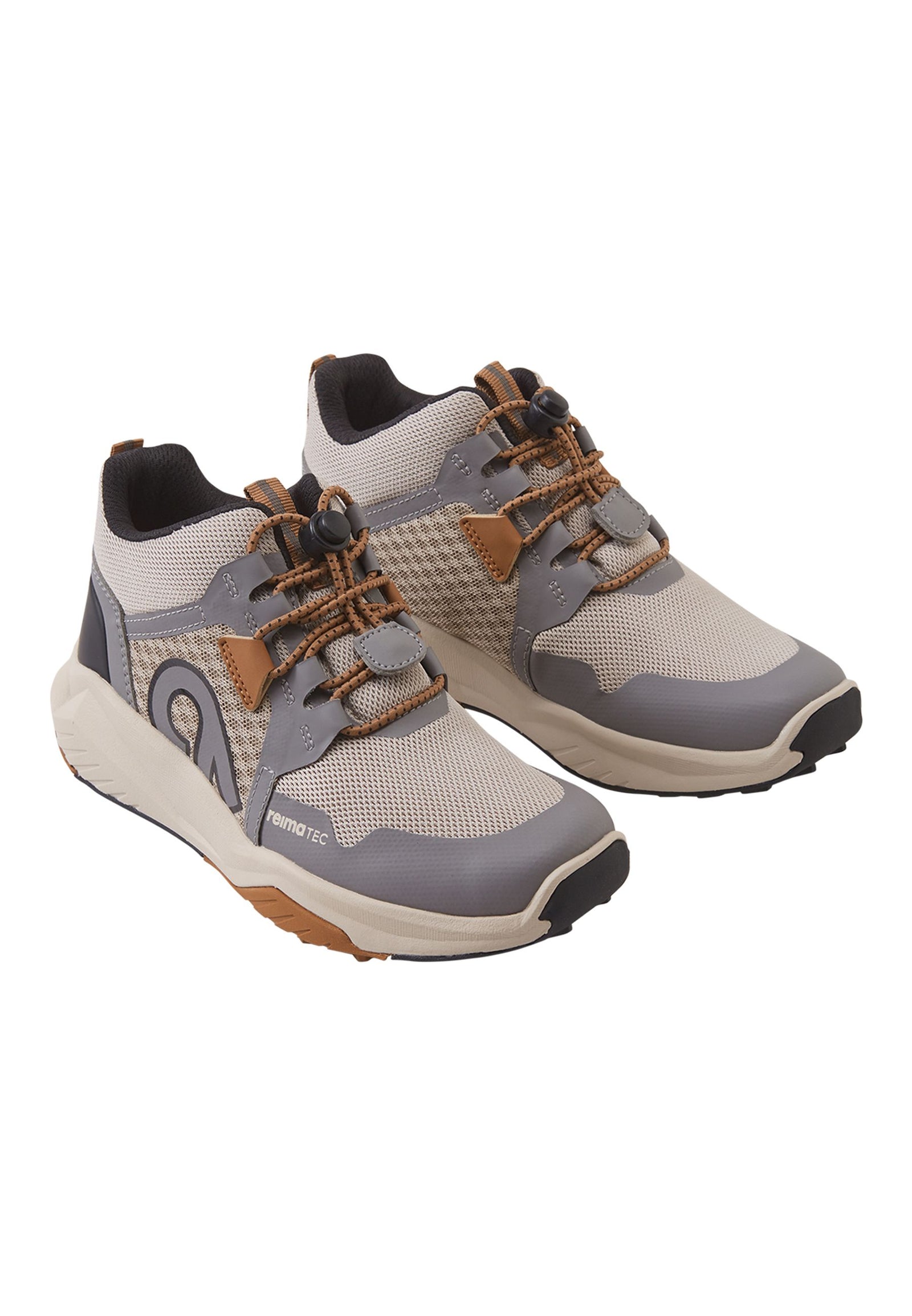 REIMA TEC Kinder wasserdichter Sneaker Kiritin beige-grau