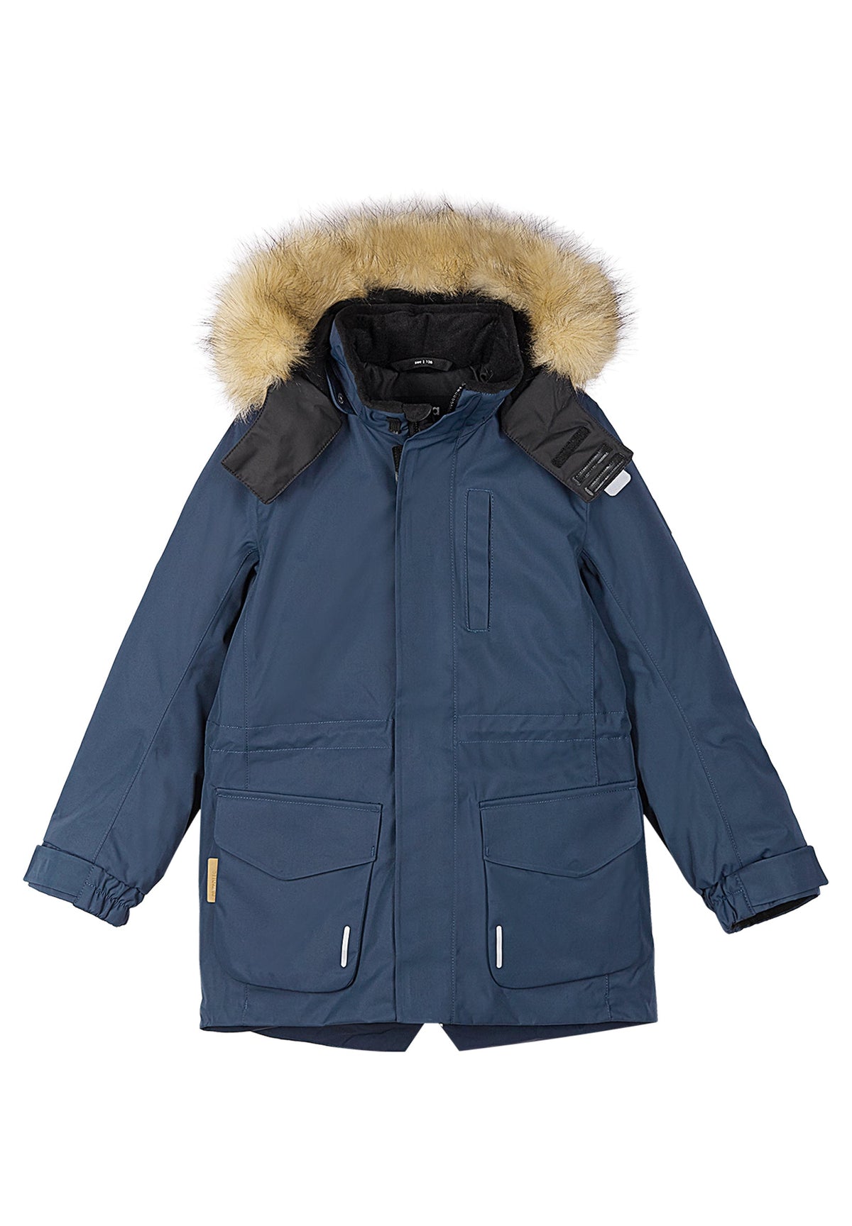 REIMA TEC Kinder warme Winterjacke/Parka Naapuri 531351/5100105A blau
