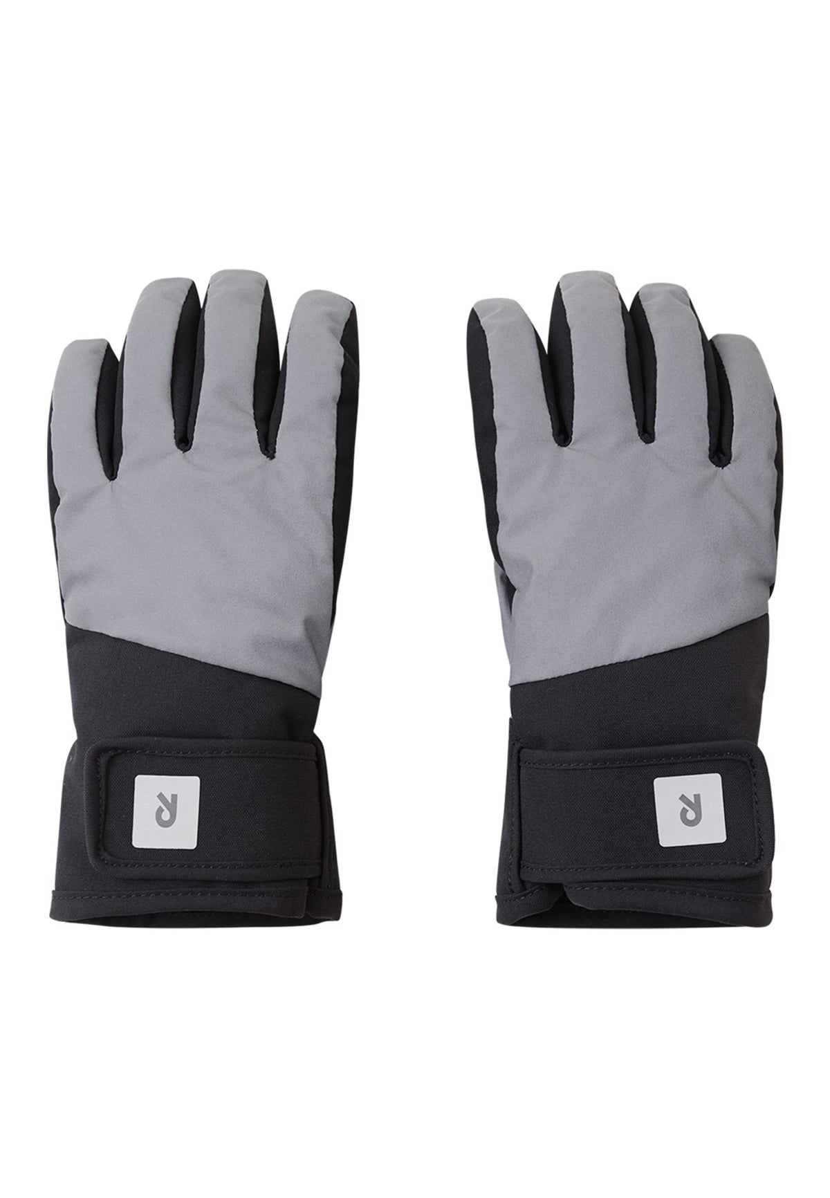 REIMA TEC Kinder Winterfäustlinge / Winterhandschuhe Kajastus schwarz/reflektierend 