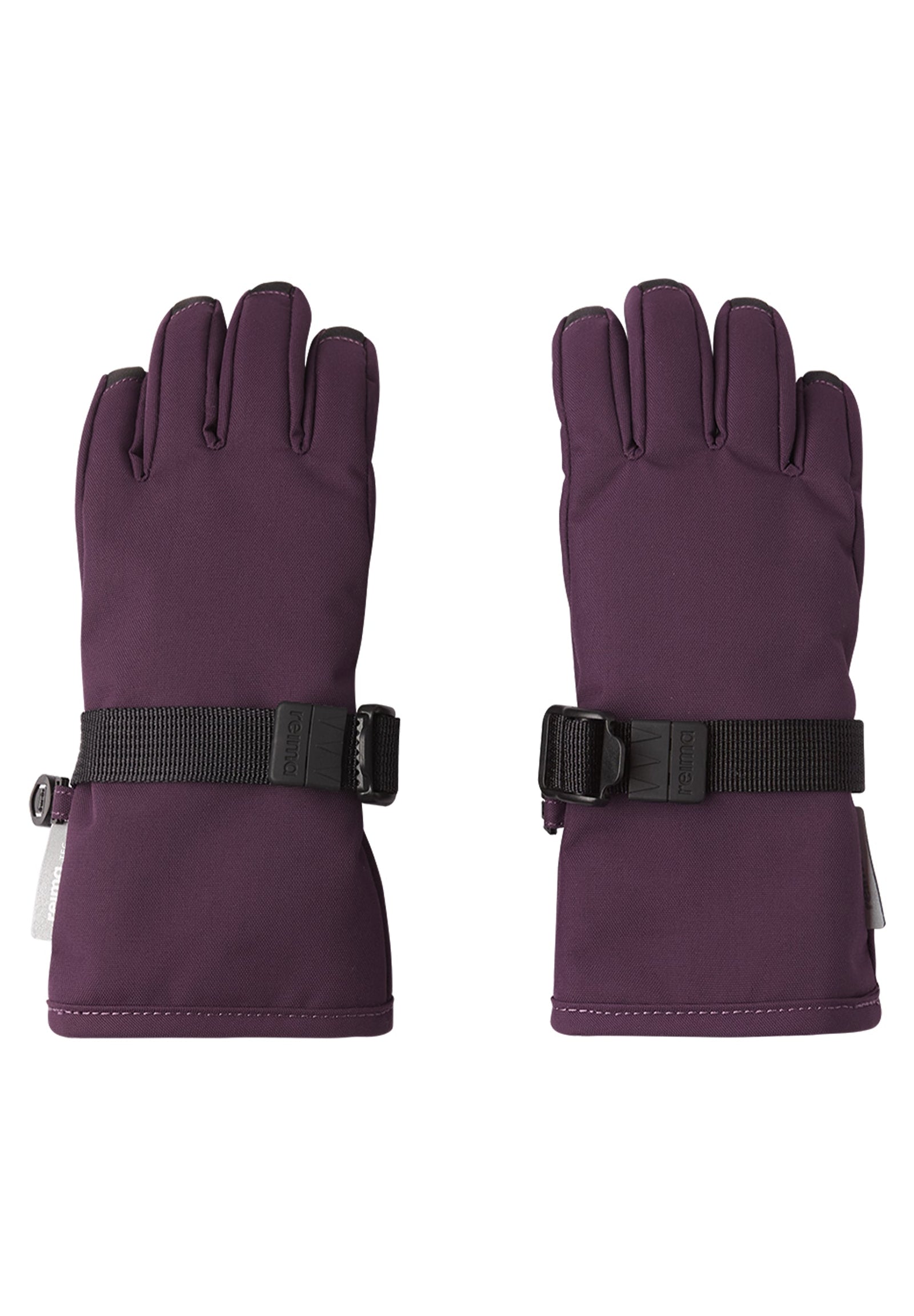 REIMA TEC Kinder Winterhandschuhe / Fingerhandschuhe /Skihandschuhe Tartu violett