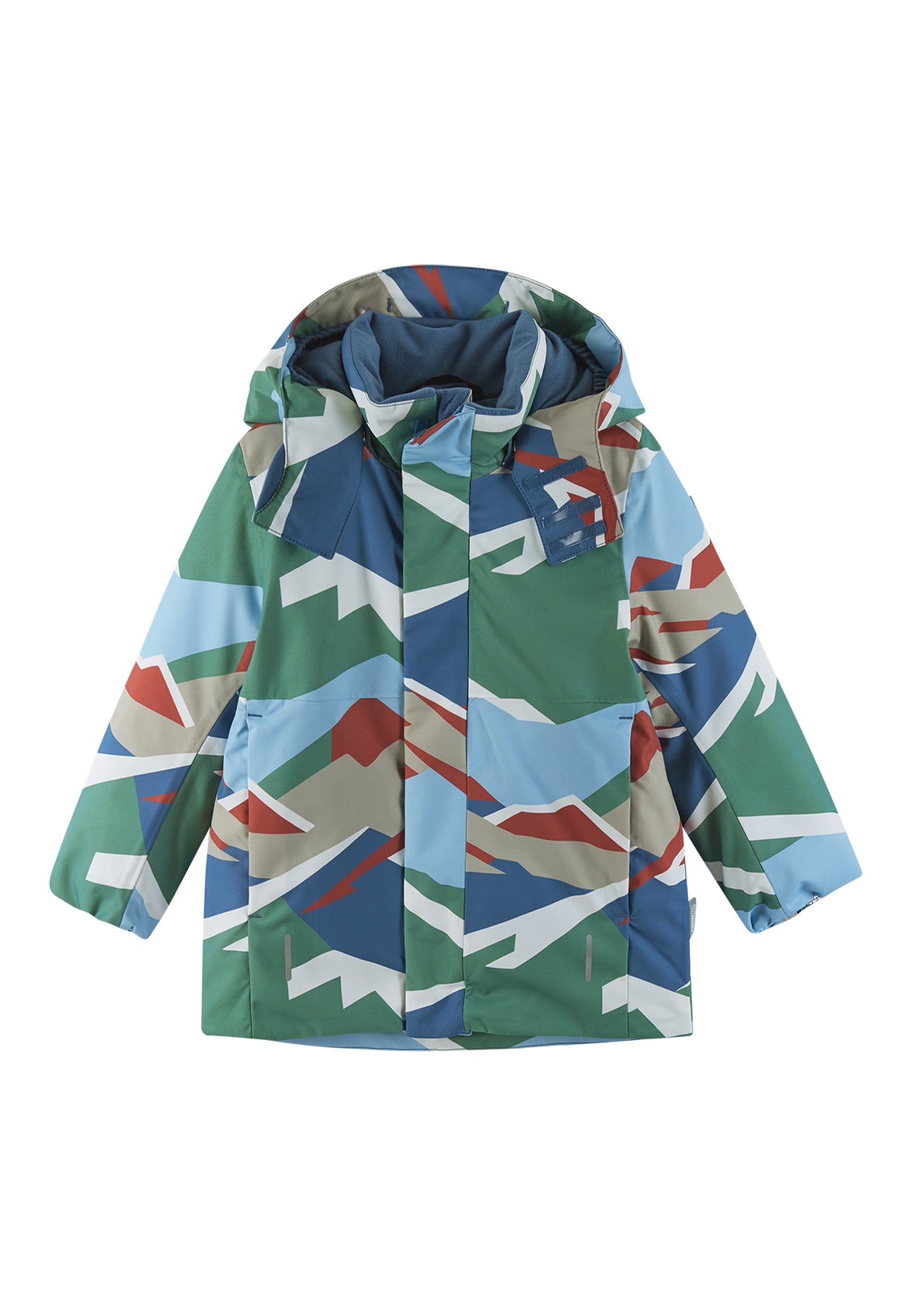 REIMA TEC Kinder Winterjacke Marttila blau/beige 5100363B 67A8