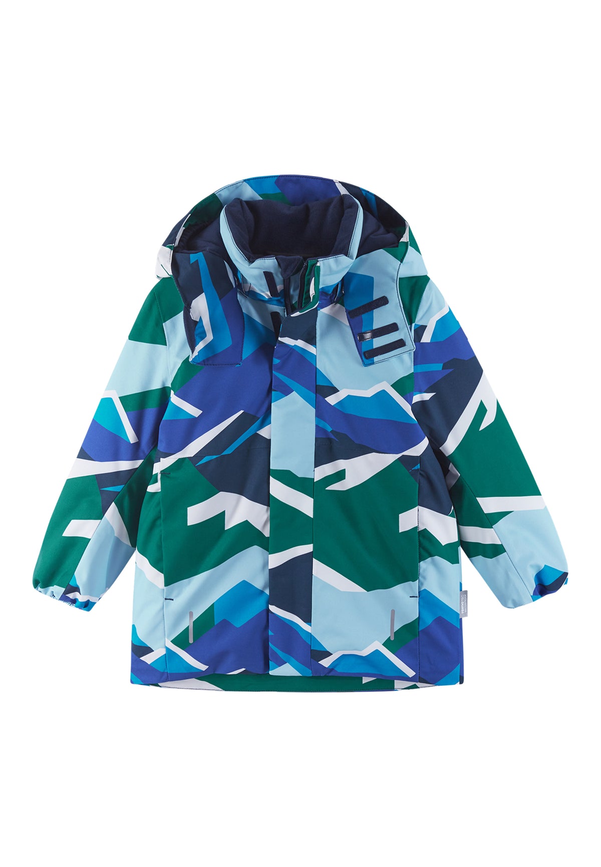 REIMA TEC Kinder Winterjacke Marttila blau/grün 5100363B 89A8
