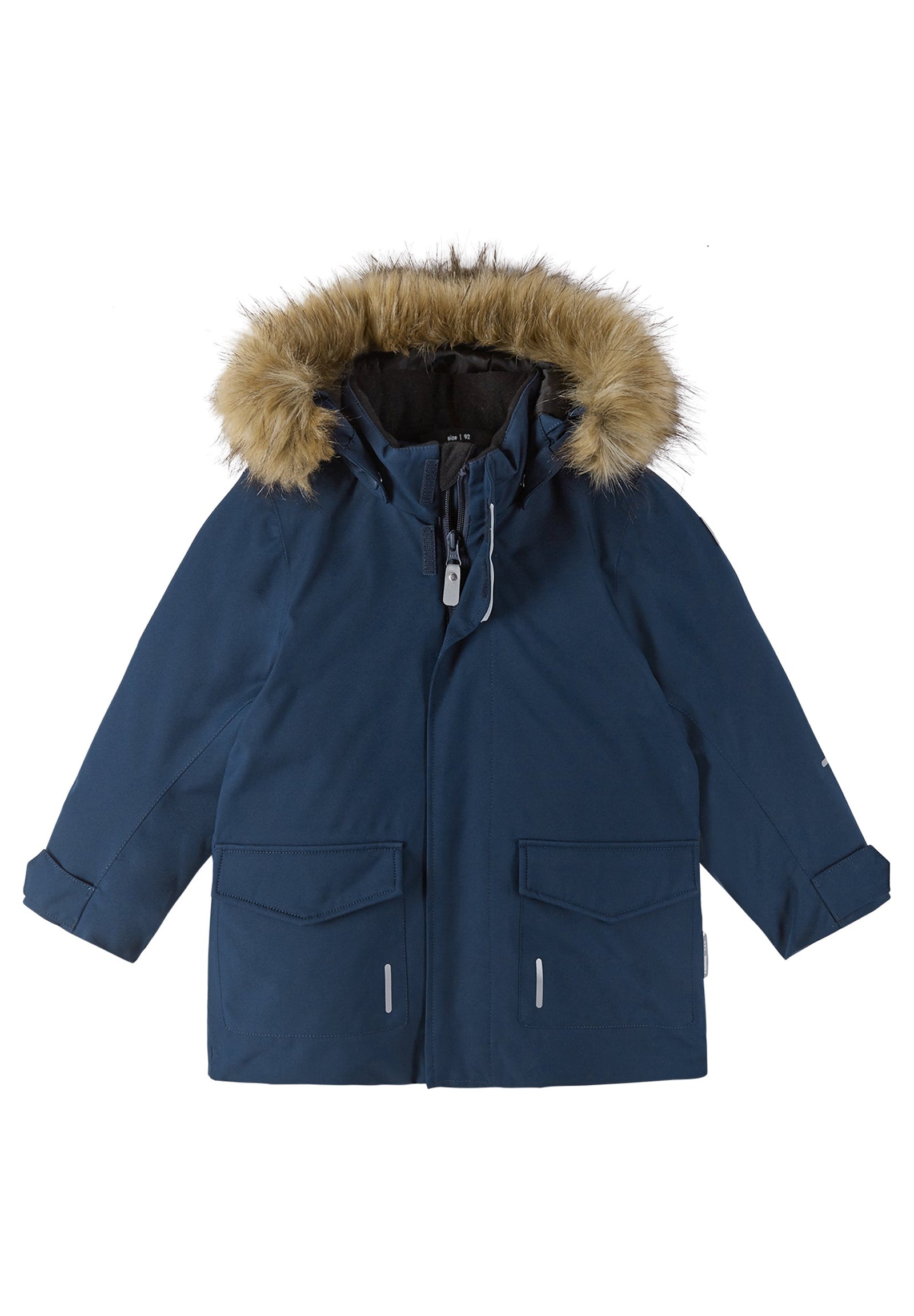 REIMA-TEC Kinder Winterjacke Mutka blau