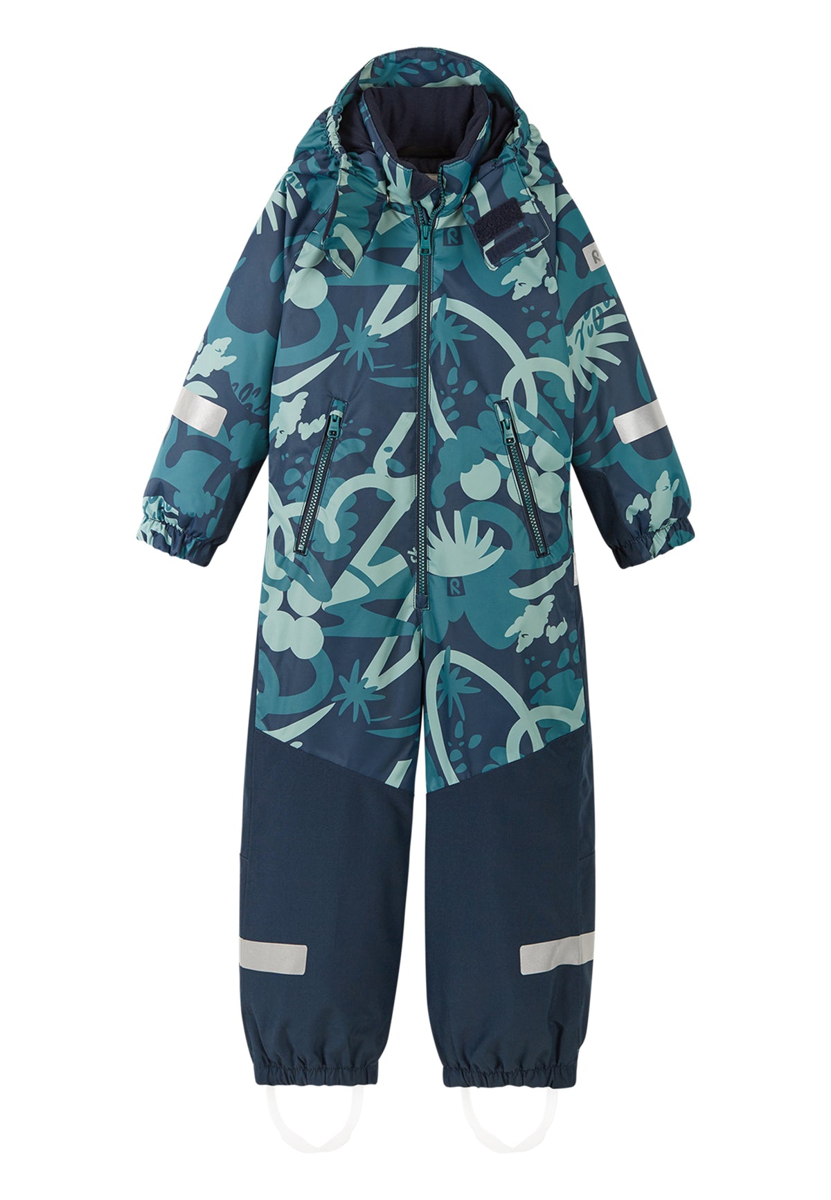Reima-TEC Kinder Winteroverall Kurikka blau