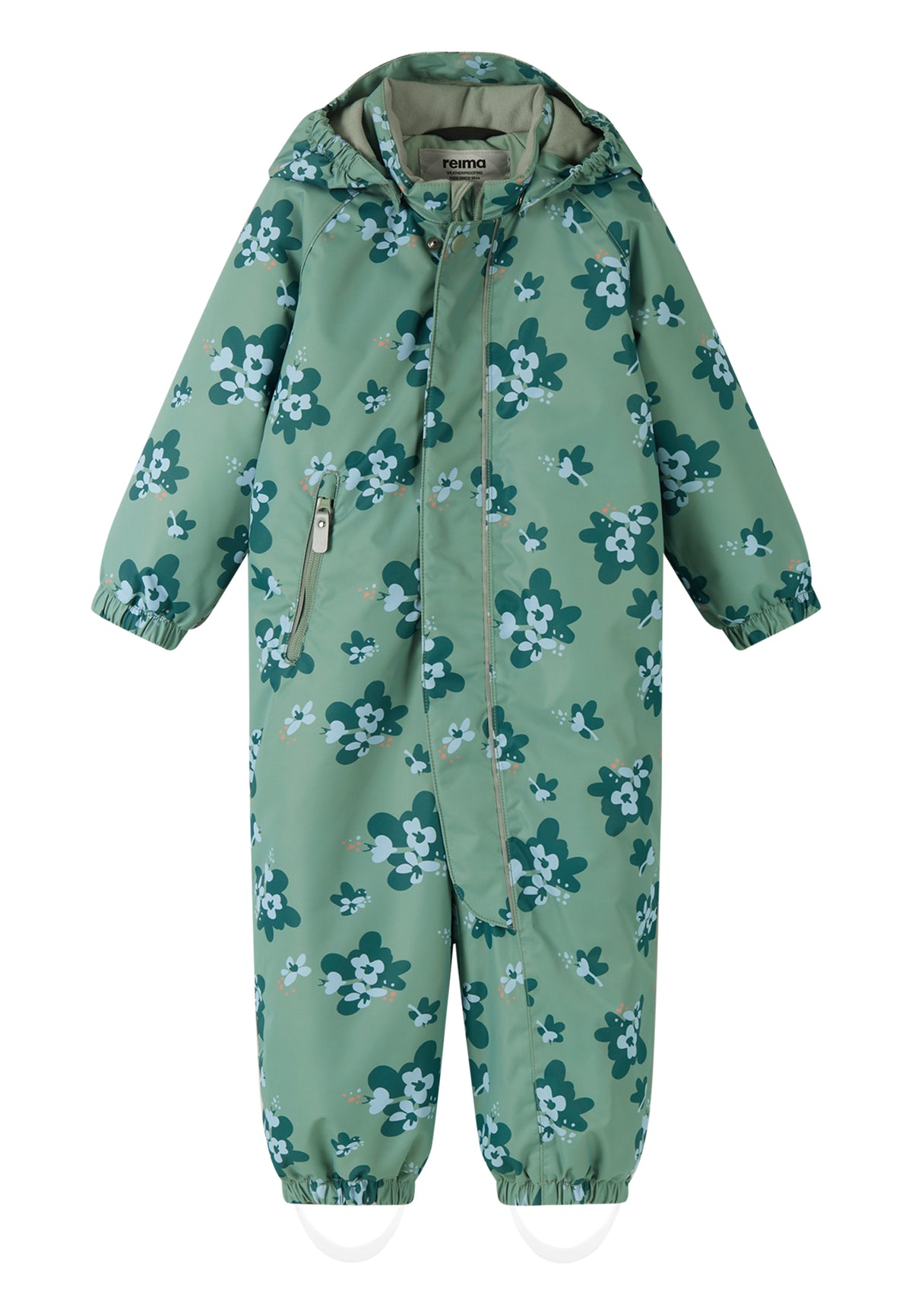 Reima-TEC Kinder Winteroverall Puhuri mint geblümt
