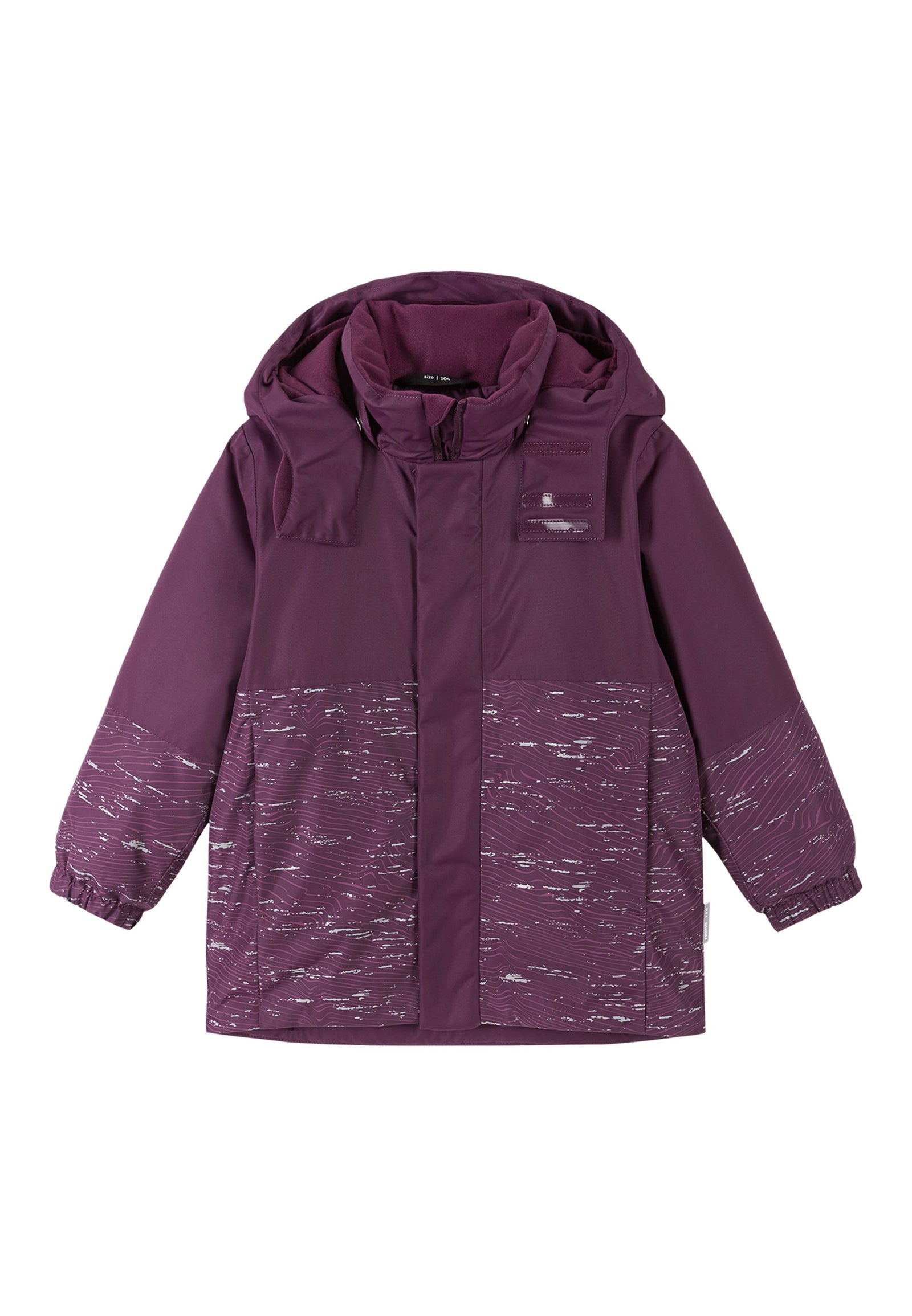 REIMA TEC reflektierende Kinder Winterjacke Hohtava 5100358A violett 4962