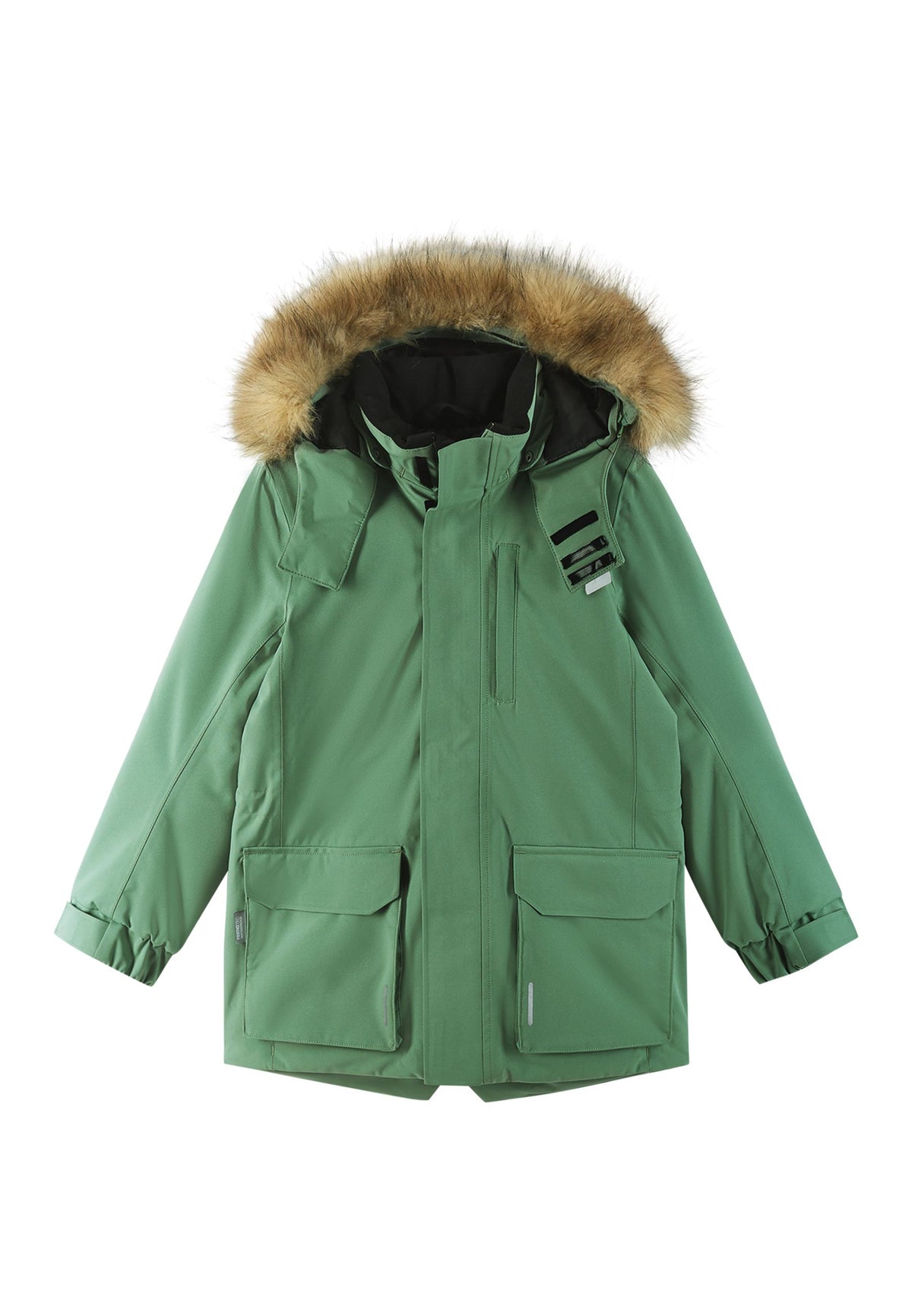 ReimaTEC warme Kinder Winterjacke Ajaton grün