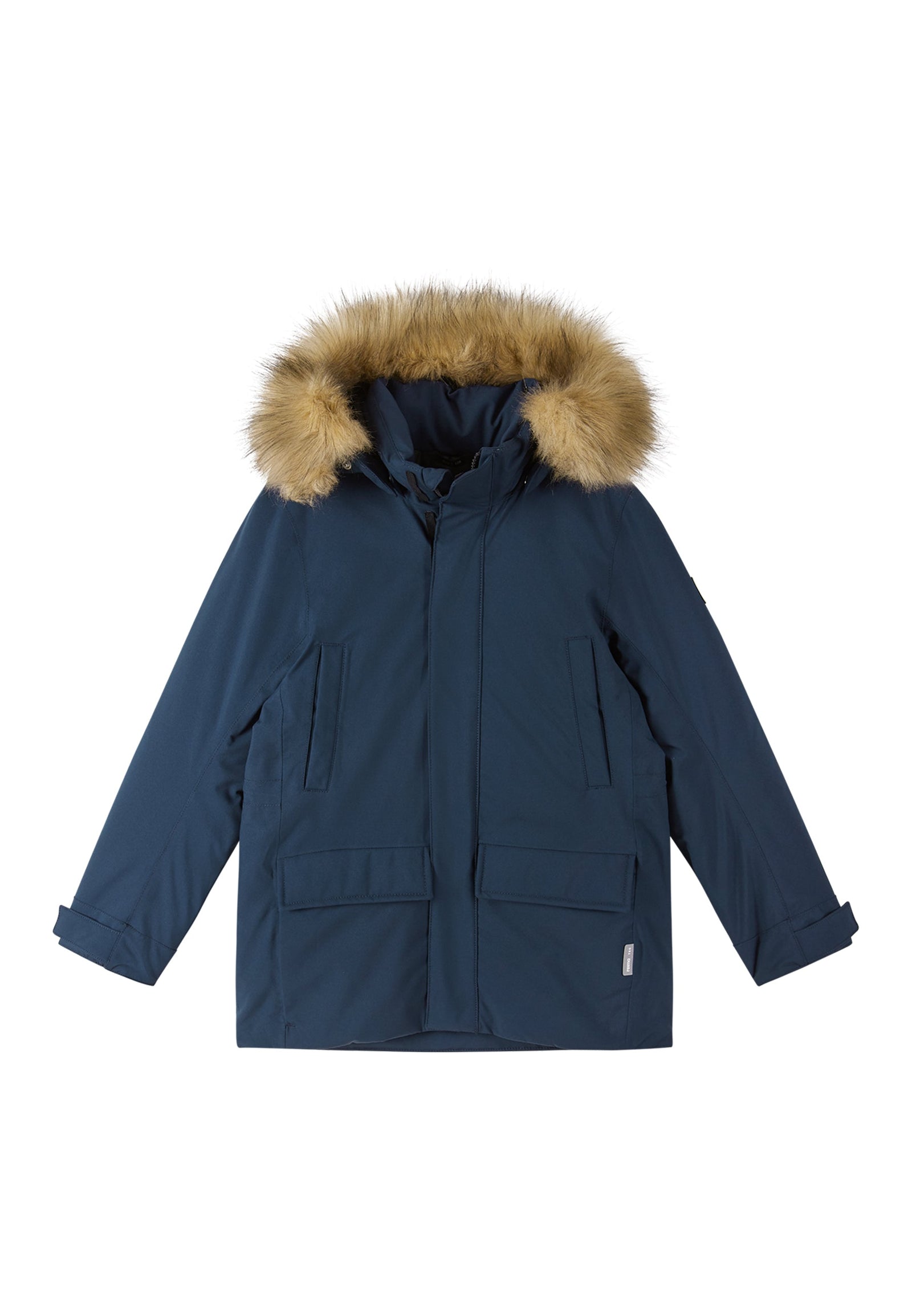 REIMA TEC warme Kinder Winterjacke / Winterparka Serkkula blau