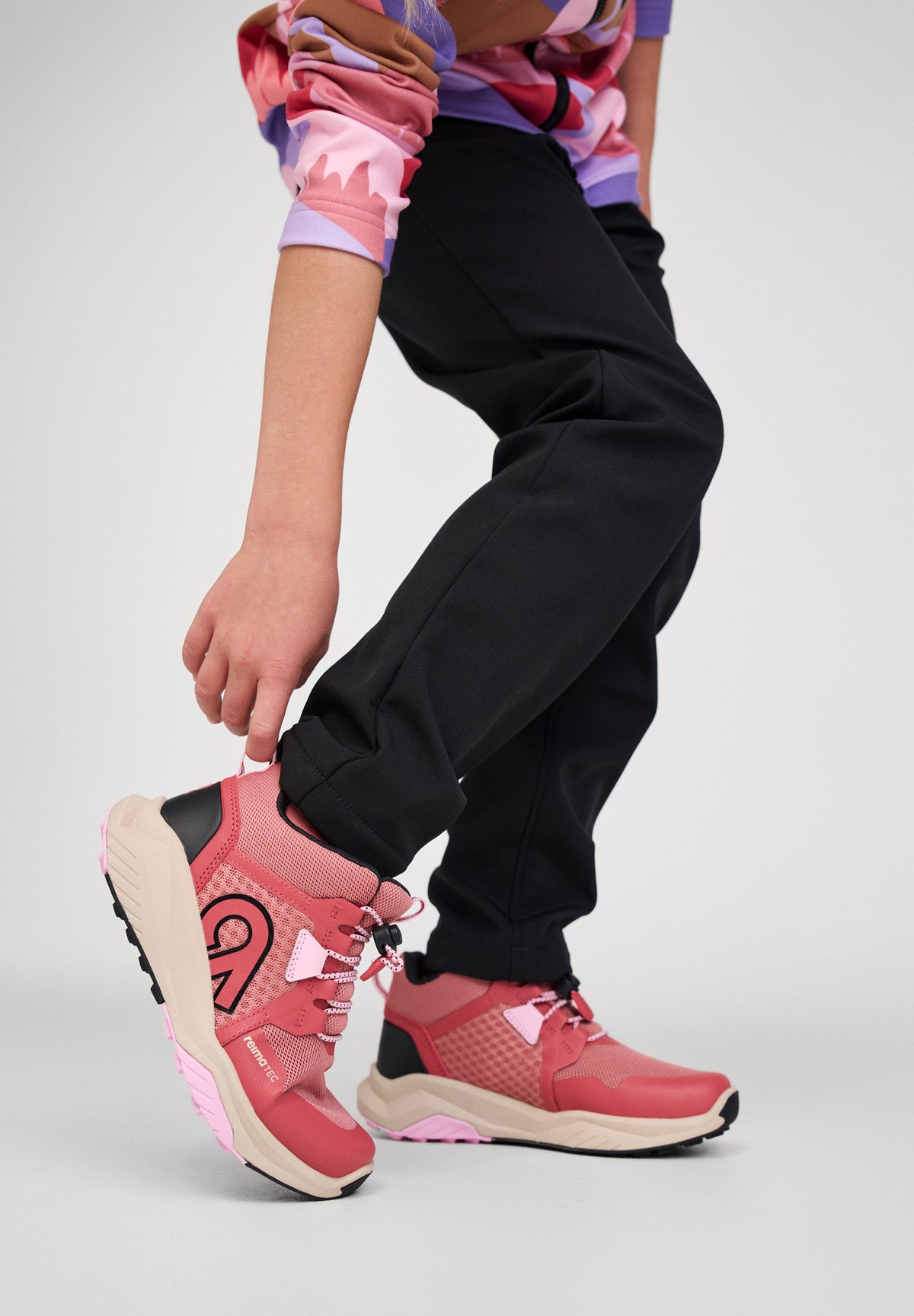 REIMA TEC Kinder wasserdichter Sneaker Kiritin rosa
