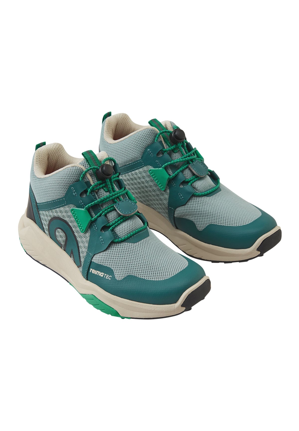 REIMA TEC Kinder wasserdichter Sneaker Kiritin grün