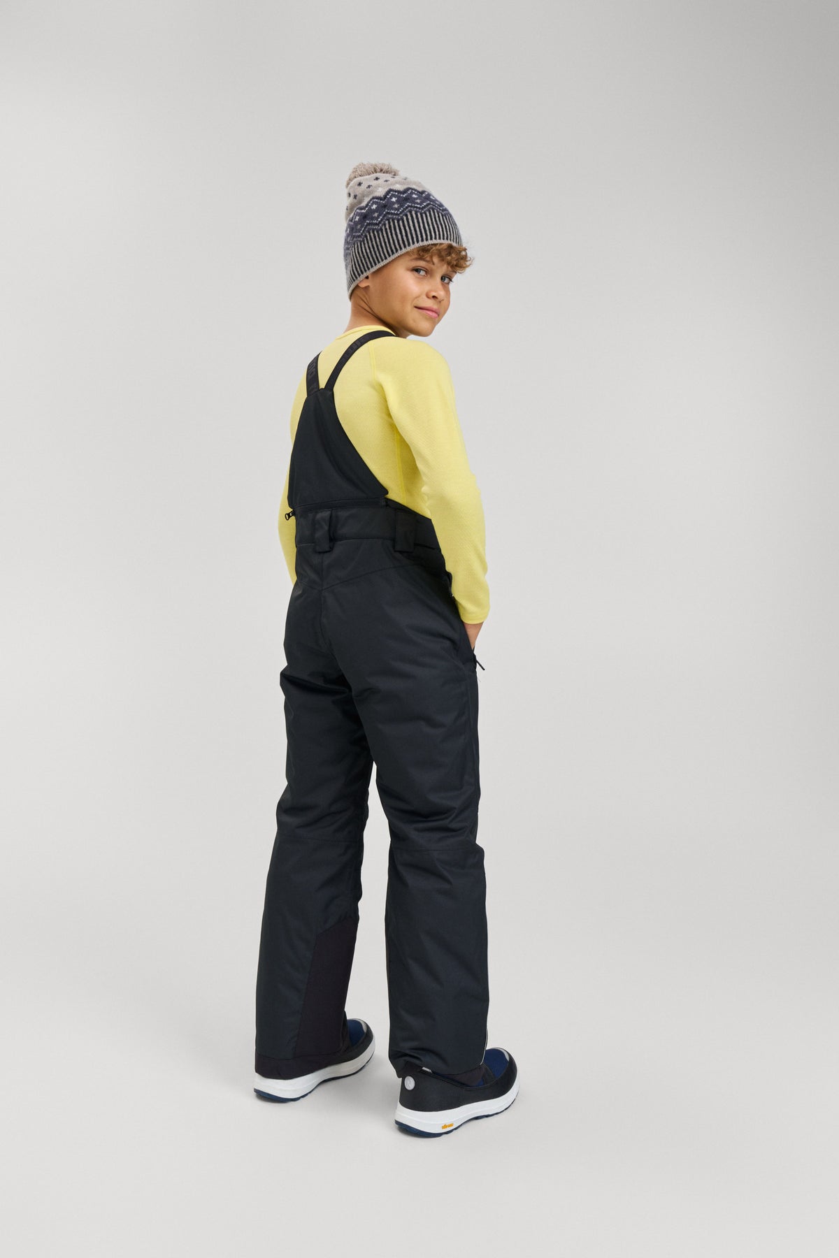 Reima-TEC Kinder Skihose Wingon schwarz