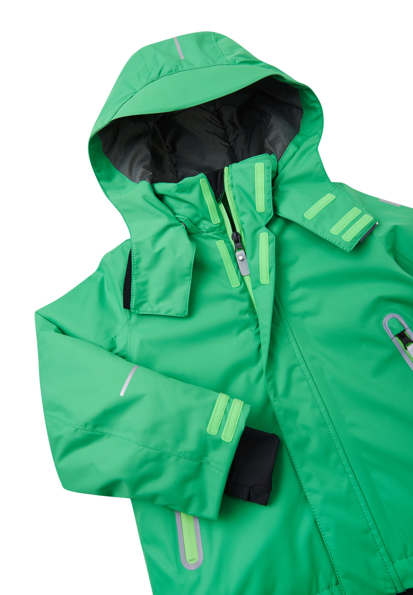 REIMA TEC Skijacke/Winterjacke<br> Kairala <br>Gr. 104 bis 140<br> Schneefang & verstellbare Ärmelbündchen mit Lycraeinsätzen <br>funktionelle Details<br> WS 12'000 mm