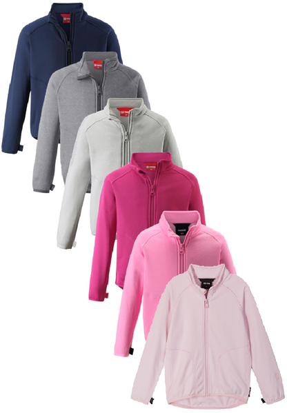 REIMA Jacke Velours Fleece Klippe Toimiva Kahvilla Velours ohne Mikroplastik Kind&Wetter