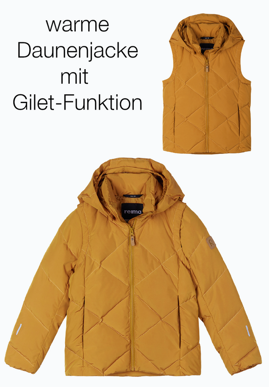 REIMA warme Daunen-2in1-Jacke mit Giletfunktion Paahto 531574 