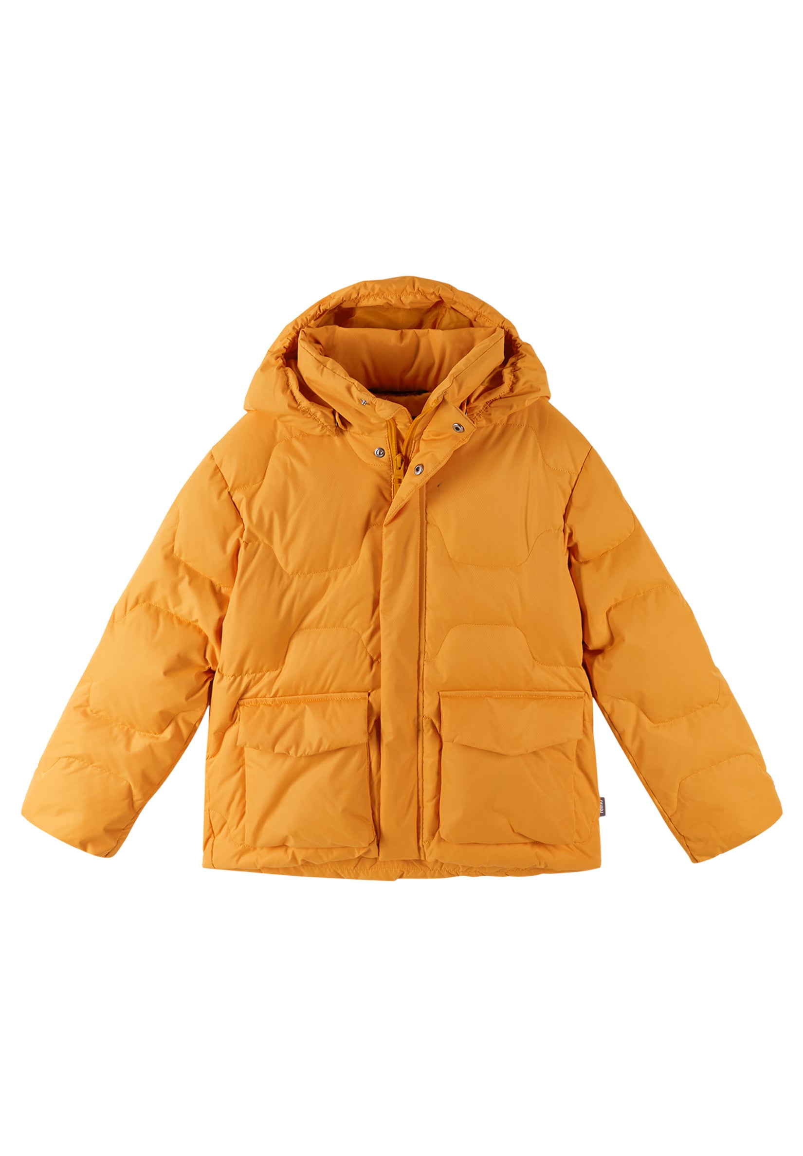 REIMA warme Kinder Daunenjacke Pellinki gelb 5100082A 2450