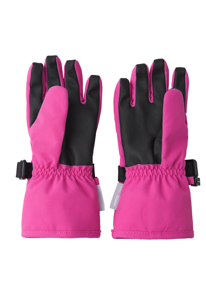 REIMA TEC gefütterte Übergangs-Finger-Handschuhe <br>Pivo<br> Gr. 3, 4 (2 - 6 Jahre) <br> innen warmes Fleece<br> 100% wasserdicht<br> ideal für Frühling&Herbst<br> WS 12'000 mm