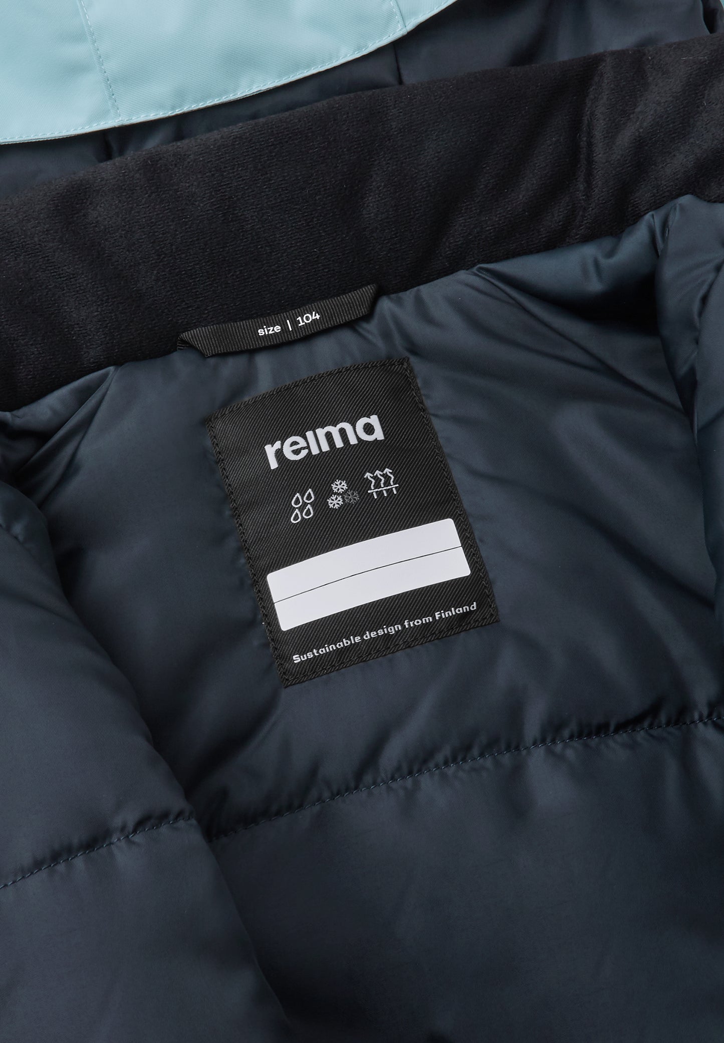 REIMA TEC Skijacke/Winterjacke Salla <br>Gr. 104, 110, 128<br> Schneefang & verstellbare Ärmelbündchen<br> funktionelle Details<br> WS 10'000 mm