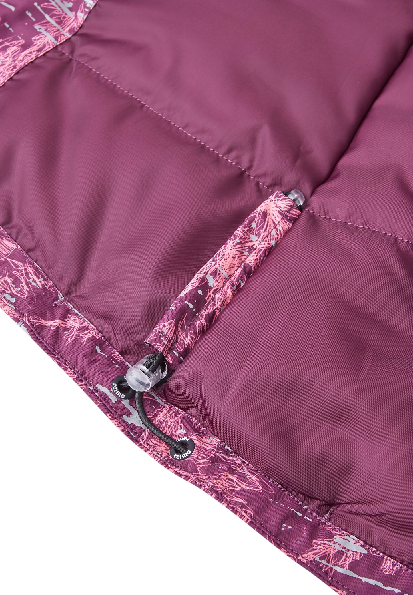 REIMA TEC Winterjacke/Parka Silda<br>Gr. 104, 110<br> komplette Jacke reflektiert im Dunkeln <br>Kunstpelz abnehmbar, langer Schnitt<br> WS 15'000 mm