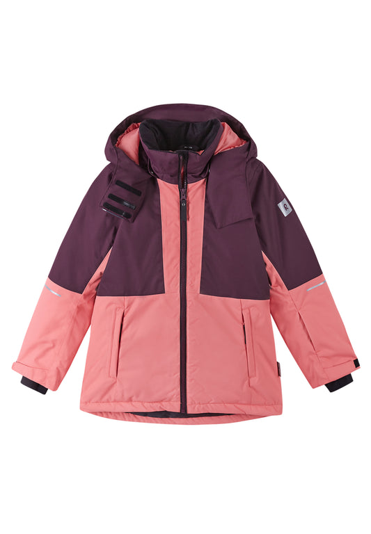 REIMA TEC Kinder Skijacke / Winterjacke Soppela pink violett 5100086A 4960