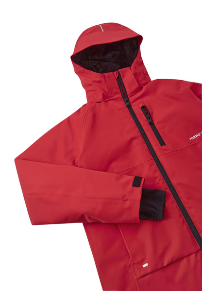 REIMA TEC Skijacke/Winterjacke Tieten <br>Gr. 128, 140<br> Schneefang & verstellbare Ärmelbündchen mit Lycraeinsätzen<br> funktionelle Details<br> WS 10'000 mm