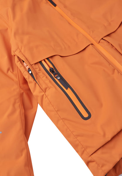 REIMA TEC Skijacke/Winterjacke<br> Tirro <br>Gr. 128, 140, 146, 152, 164<br> Schneefang & verstellbare Ärmelbündchen mit Lycraeinsätzen<br> Lüftungs-Reissverschlüsse<br>funktionelle Details<br> WS 12'000 mm