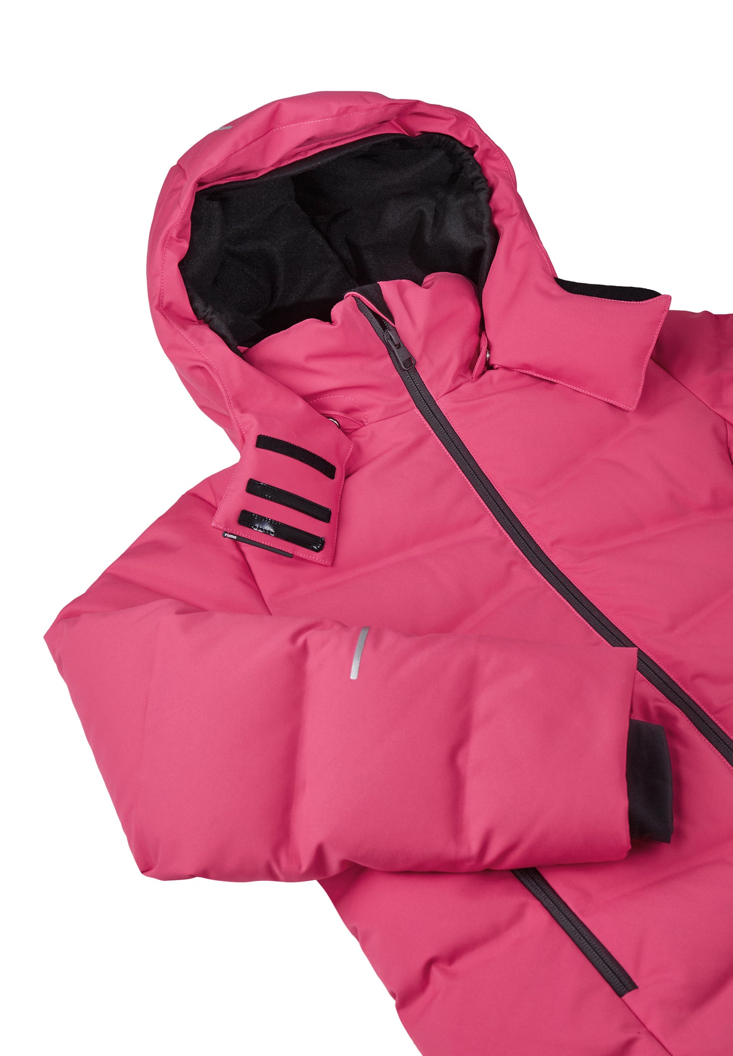 REIMA TEC warme Mädchen Daunen-Skijacke/Winterjacke <br>Vanttaus/Vuono <br>Gr. 104 bis 164 <br> echte zertifizierte Daune, waschbar<br> Schneefang & verstellbare Ärmelbündchen mit Lycraeinsätzen mit Daumenloch<br> funktionelle Details <br> WS 10'000 mm