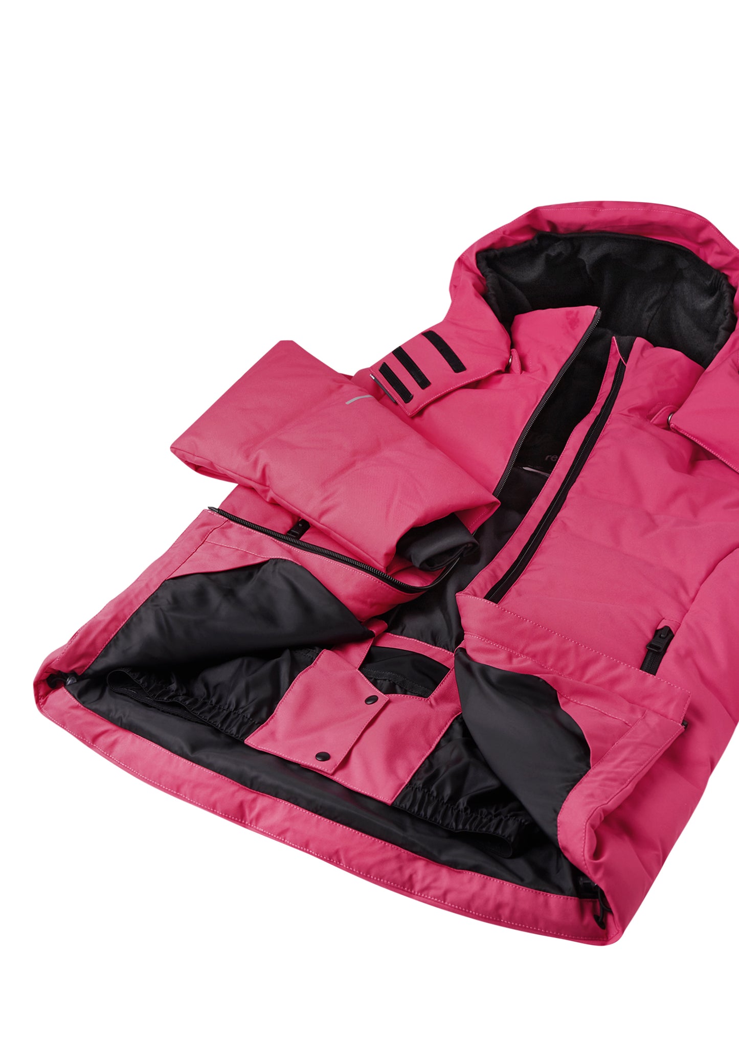 REIMA TEC warme Daunen-Skijacke/Winterjacke <br>Vanttaus <br>Gr. 122, 128, 140, 152, 164 <br> echte zertifizierte Daune, waschbar<br> Schneefang & verstellbare Ärmelbündchen mit Lycraeinsätzen mit Daumenloch<br> WS 10'000 mm