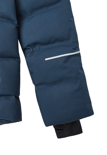 REIMA TEC warme Mädchen Daunen-Skijacke/Winterjacke <br>Vanttaus/Vuono <br>Gr. 104 bis 164 <br> echte zertifizierte Daune, waschbar<br> Schneefang & verstellbare Ärmelbündchen mit Lycraeinsätzen mit Daumenloch<br> funktionelle Details <br> WS 10'000 mm