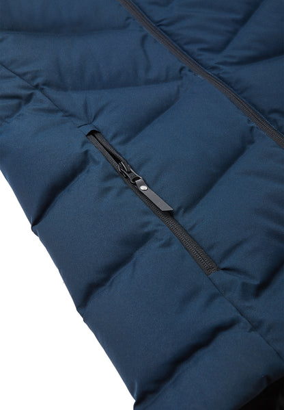 REIMA TEC warme Mädchen Daunen-Skijacke/Winterjacke <br>Vanttaus/Vuono <br>Gr. 104 bis 164 <br> echte zertifizierte Daune, waschbar<br> Schneefang & verstellbare Ärmelbündchen mit Lycraeinsätzen mit Daumenloch<br> funktionelle Details <br> WS 10'000 mm